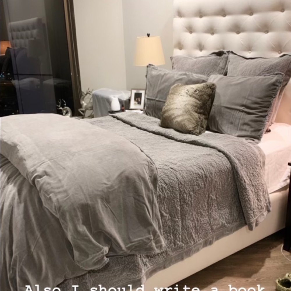 Set of Velvet Euro Shams